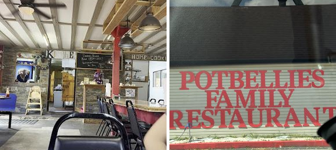 Potbellies Family Restaurant Menu