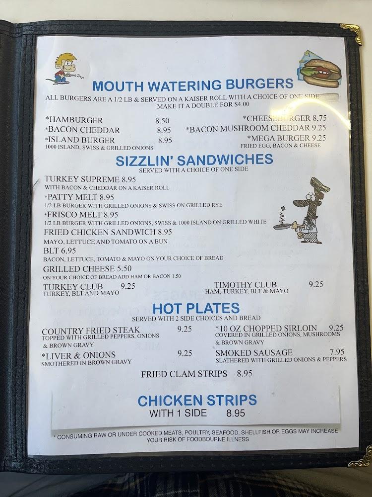 Potbellies Family Restaurant Menu image 3